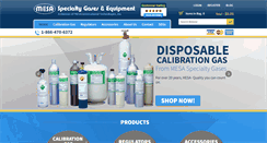 Desktop Screenshot of calibration-gas.com